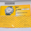 Breitling Chronomat Evolution 18K Gold/Steel White Dial B13356 - NeoFashionStore