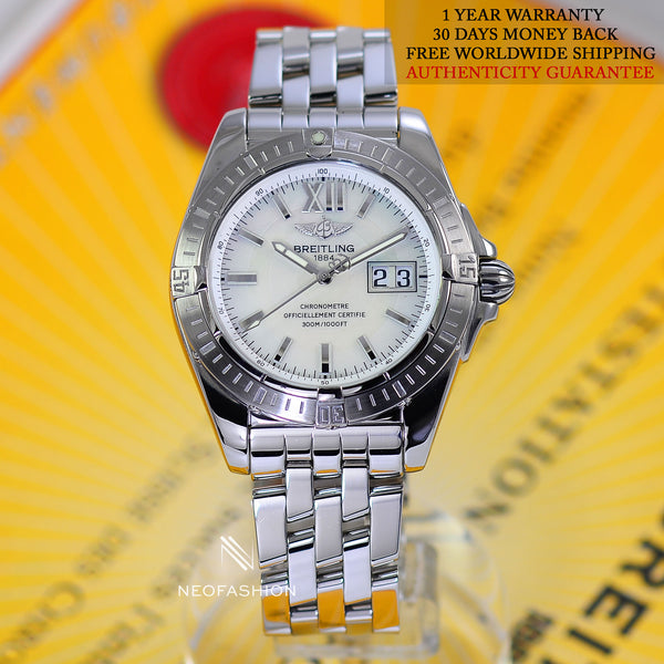 Breitling Cockpit 41 Automatic Big Date MOP Dial A49350 - NeoFashionStore