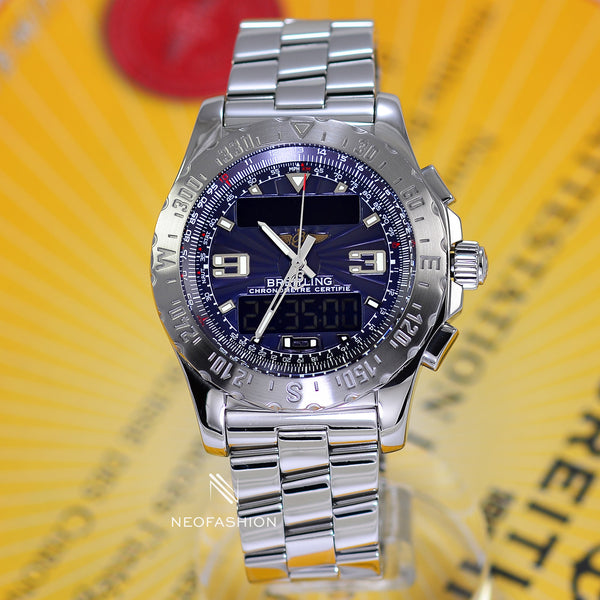 Breitling Airwolf Professional Chronometer Blue Slate A78363 - NeoFashionStore