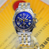 Breitling Crosswind 18K Gold/Stainless Steel Blue Dial B13355 - NeoFashionStore