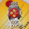 Breitling Chronomat Evolution 18K Gold/Steel Red Dial B13356 - NeoFashionStore