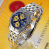 Breitling Chronomat 18K Gold & Steel Blue Dial B13050﻿ - NeoFashionStore