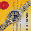 Breitling Chronomat 18K Gold & Steel Blue Dial B13050﻿ - NeoFashionStore
