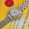 Breitling Chronomat Evolution 18K Rose Gold/Steel White Dial C13356 - NeoFashionStore