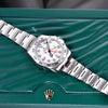 Pre-owned Rolex Explorer II 42mm GMT White Dial 216570 2019 Model