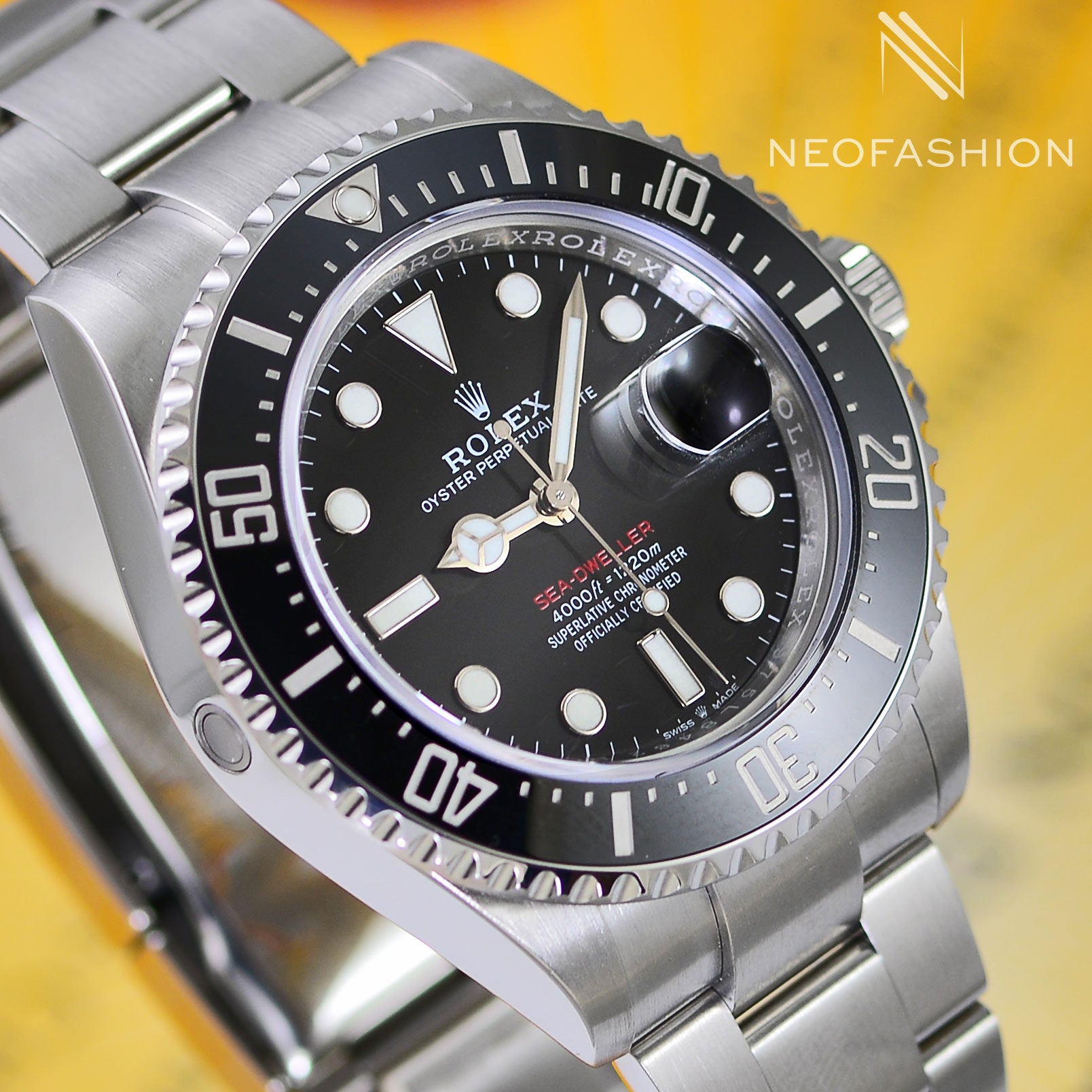 Begge Mispend skranke Rolex Sea Dweller 43mm Red 50th Anniversary 126600 - Daniel Leznov