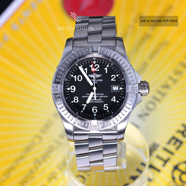 Breitling Avenger Seawolf Titanium Black Dial E17370