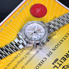 Breitling Super Avenger VVS Diamond Bezel And Lugs White Dial A13370