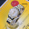 Breitling Sirus Perpetual Silver Dial 37mm 18K Gold Steel Watch D62011