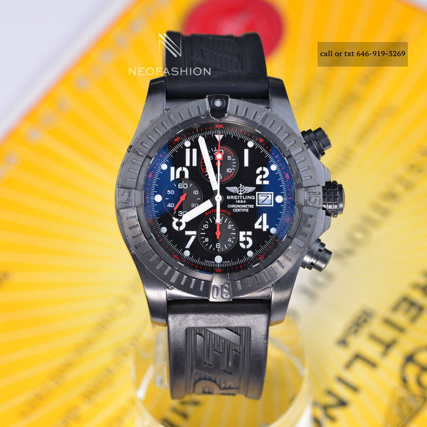 Breitling Super Avenger Blacksteel PVD Limited Edition M13370