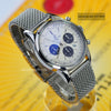 Breitling Transocean Chronograph Silver Dial AB0152