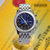 Breitling Navitimer World GMT 2nd Time Zone A23322 Mens Luxury Watch