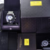 Breitling Transocean Unitime 46mm Men's Watch Stainless Steel Black Dial AB0510