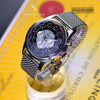 Breitling Transocean Unitime 46mm Men's Watch Stainless Steel Black Dial AB0510